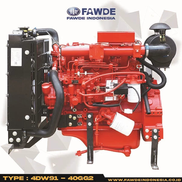 Waterpump Engine Diesel Pompa Pemadam Kebakaran Fawde 4DW91-40GG2 - 33 kW