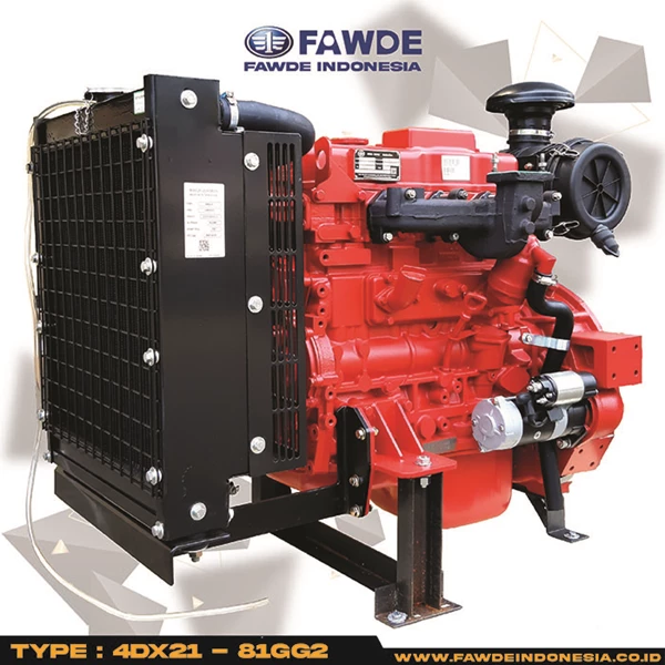 Waterpump Engine Diesel Fire Pump Fawde 4DX21-81GG2 - 64 kW