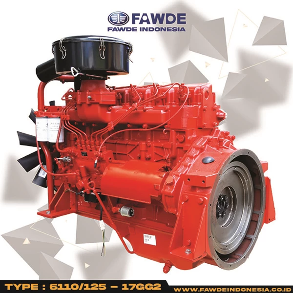 Waterpump Engine Diesel Fire Pump Fawde 6110/125-17GG2 - 125 kW