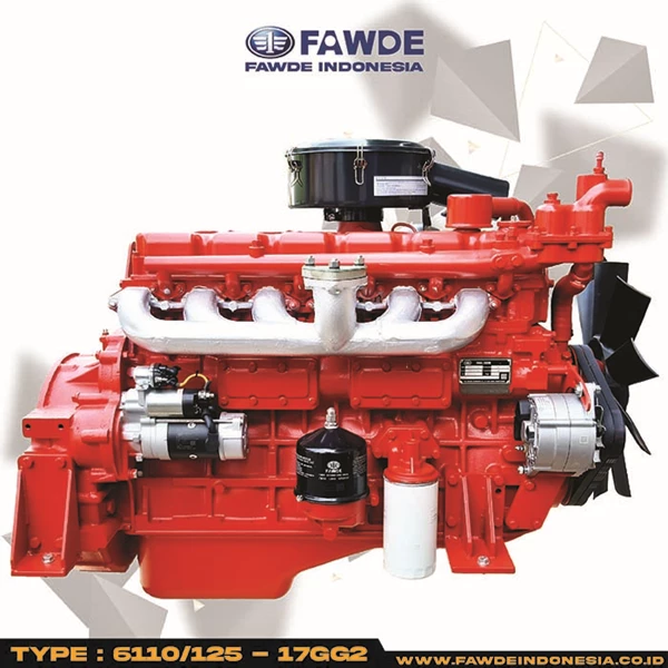 Waterpump Engine Diesel Fire Pump Fawde 6110/125-17GG2 - 125 kW