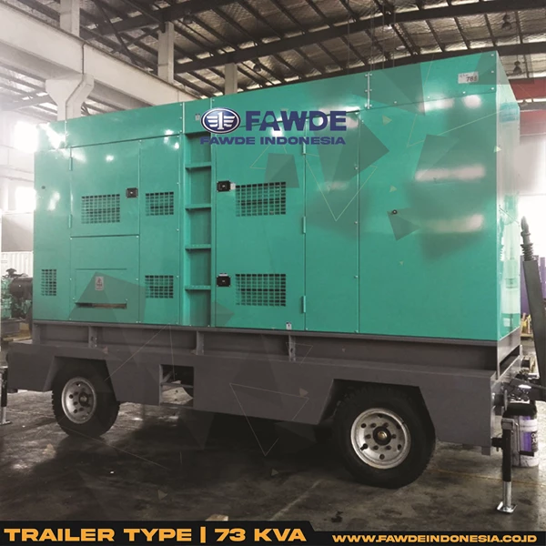 Diesel Generator Sets Portable Fawde 73 KVA