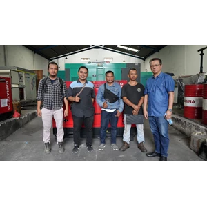 Uji Kualitas! Klien Gamatech Lakukan FAT Genset 30 kVA untuk Rumahnya